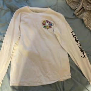 White Keith harring long sleeve